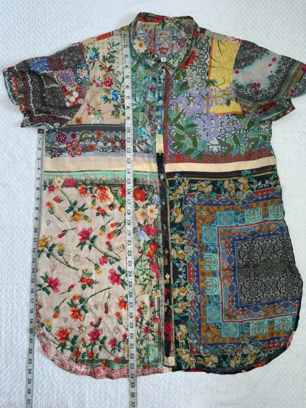 JOHNNY WAS CALLAWAY TASHA TUNIC - Picture 10 of 10